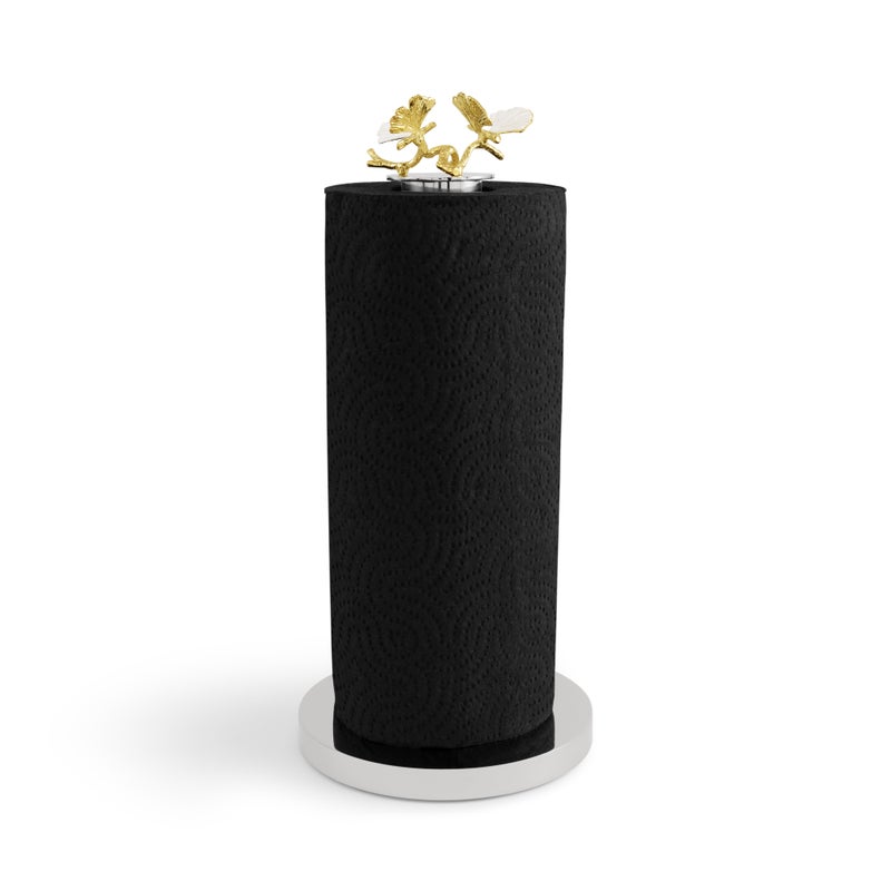 Michael Aram Butterfly Ginkgo Gold Paper Towel Holder