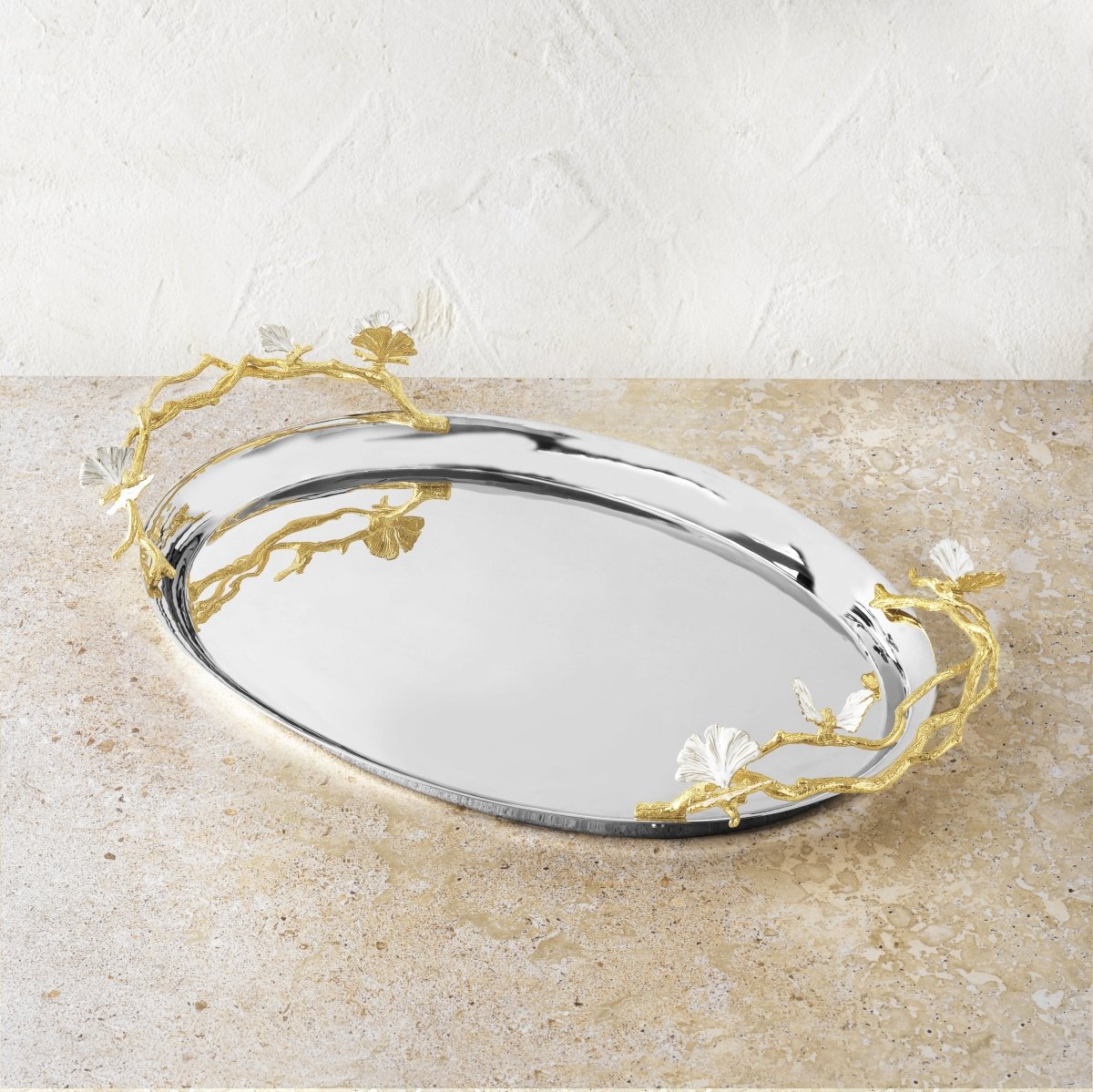 Michael Aram Butterfly Ginkgo Gold Tray