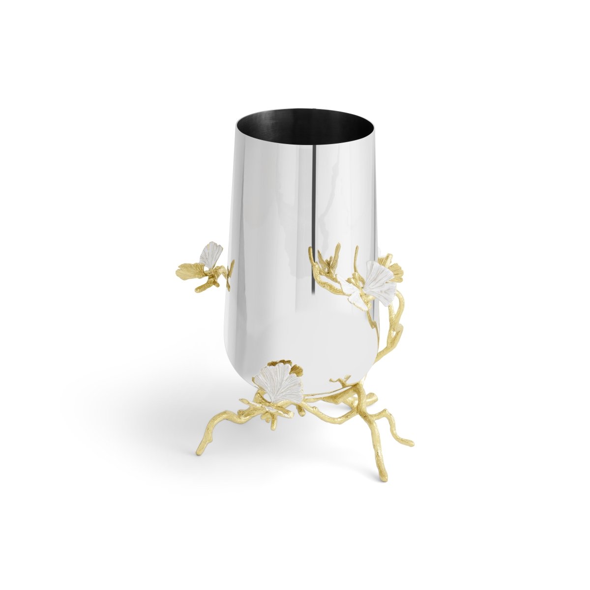 Michael Aram Butterfly Ginkgo Gold Vase