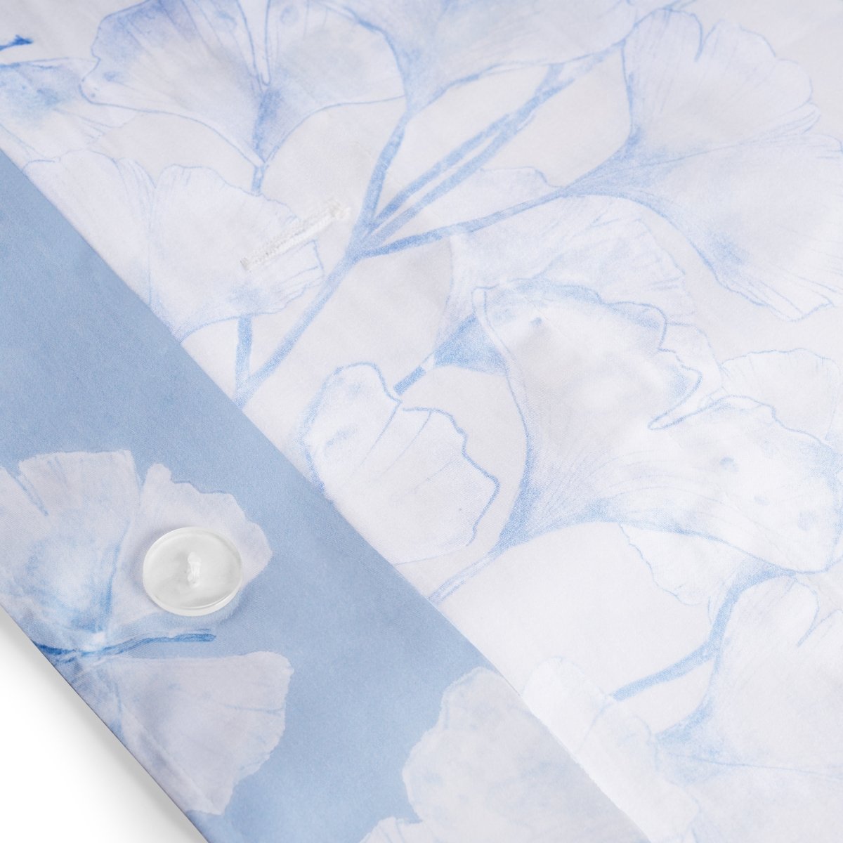 Michael Aram Butterfly Ginkgo King Duvet Sky and White