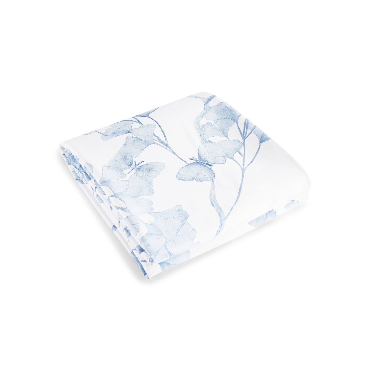 Michael Aram Butterfly Ginkgo King Duvet Sky and White