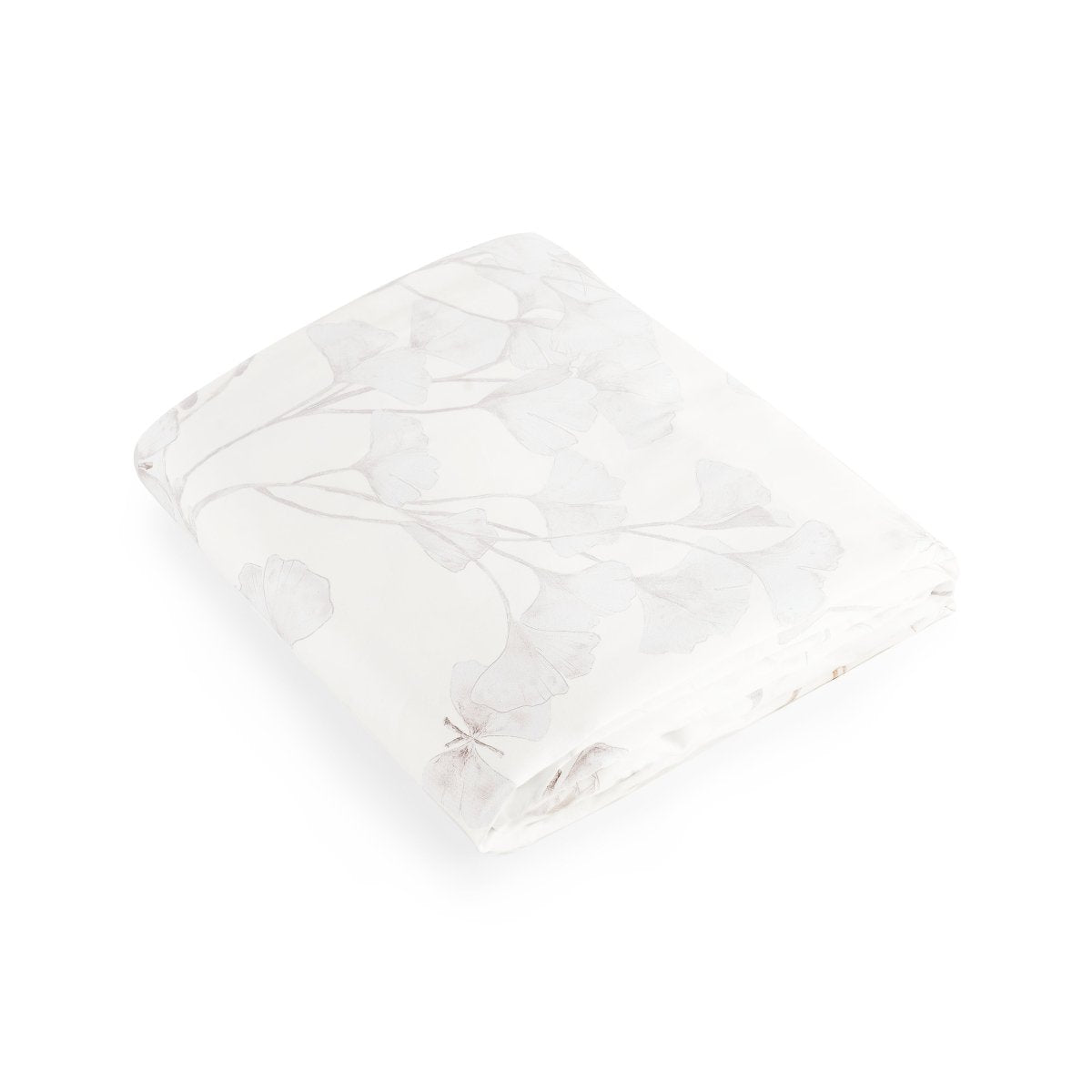 Michael Aram Butterfly Ginkgo King Duvet Stone and White