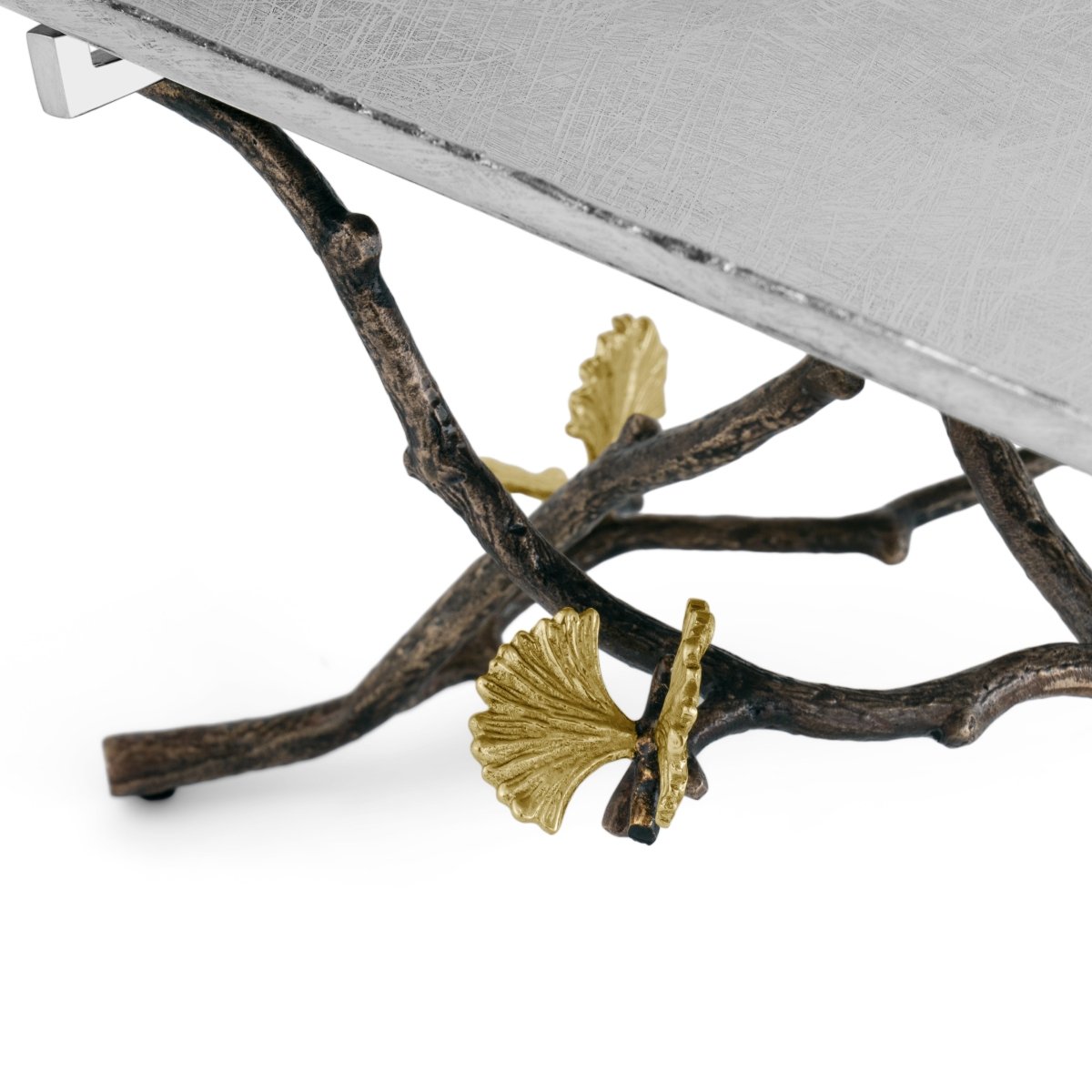 Michael Aram Butterfly Ginkgo Large Footed Tray