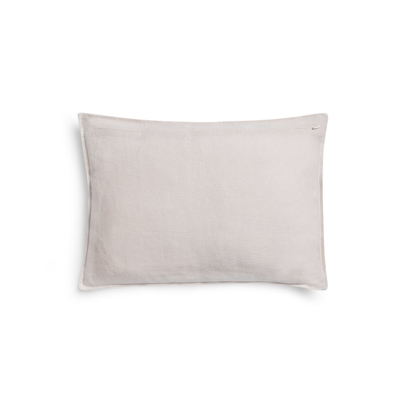 Michael Aram Butterfly Ginkgo Ombre Embroidered Dec Pillow Beige and Crème