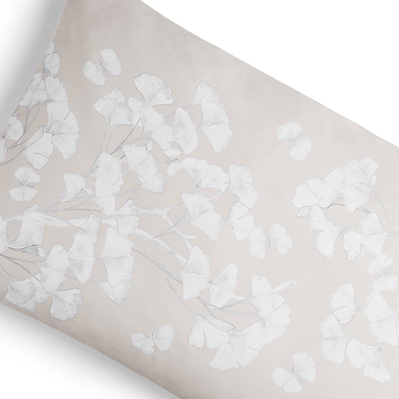 Michael Aram Butterfly Ginkgo Standard Shams - Stone and White