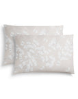 Michael Aram Butterfly Ginkgo Standard Shams - Stone and White