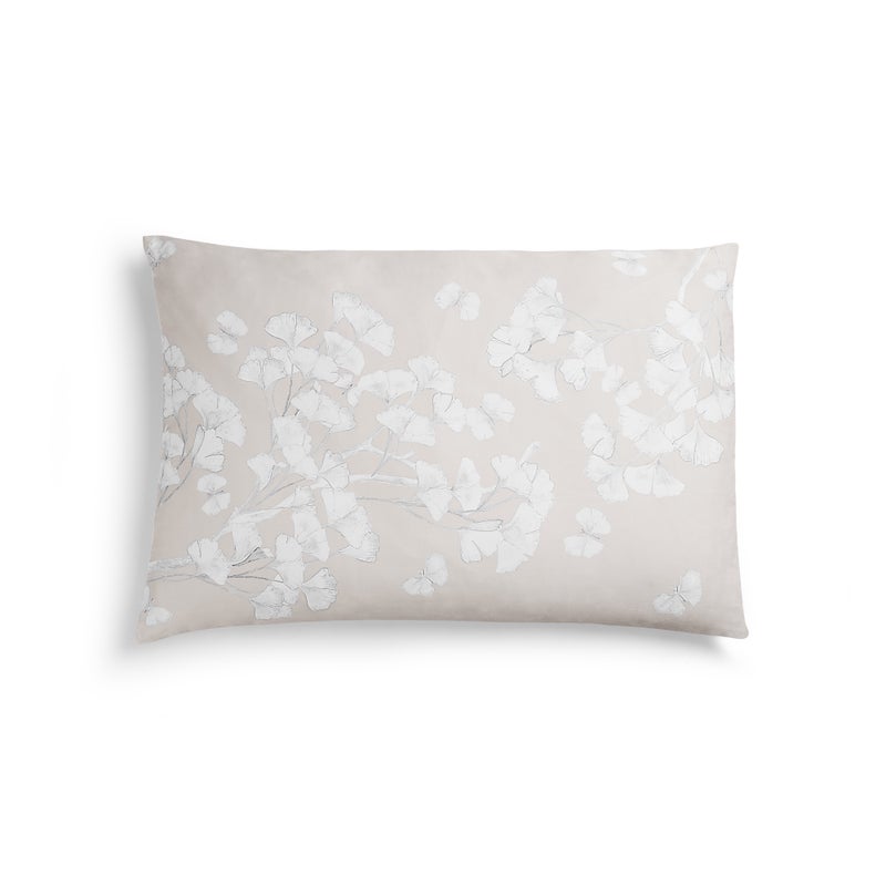 Michael Aram Butterfly Ginkgo Standard Shams - Stone and White