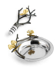 Michael Aram Butterfly Ginkgo Wine Coaster & Stopper