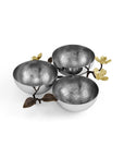 Michael Aram Dogwood Triple Bowl