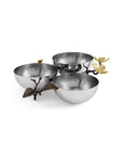 Michael Aram Dogwood Triple Bowl