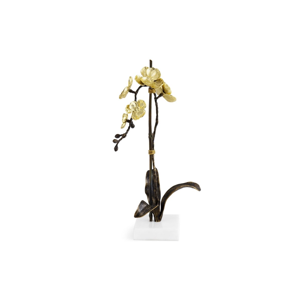 Michael Aram Gold Orchid Stem Sculpture