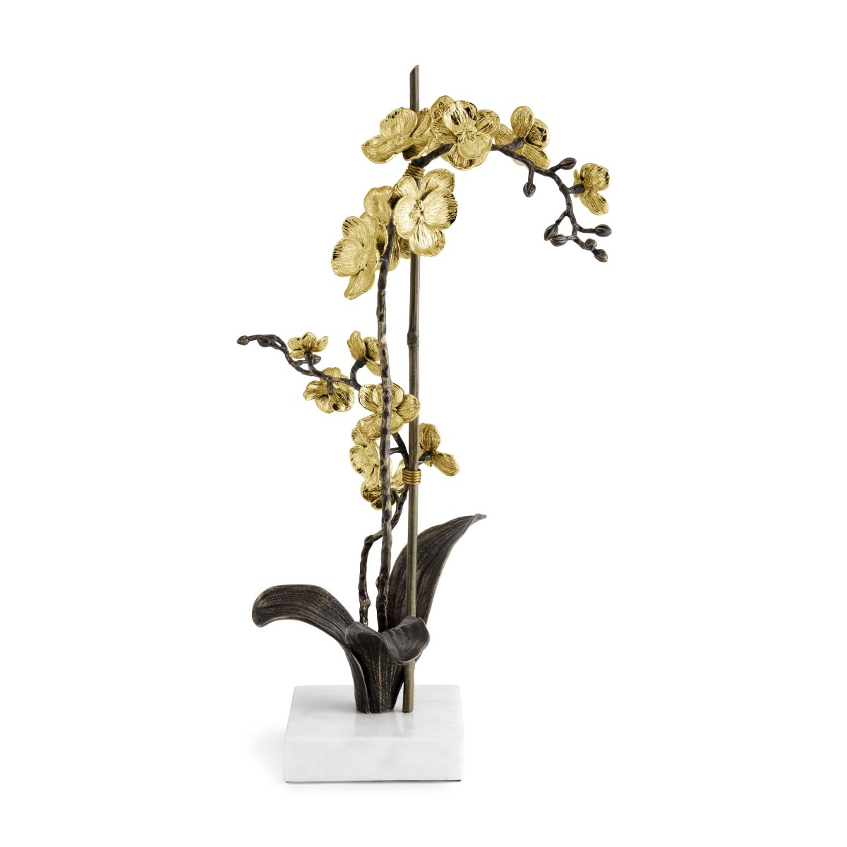 Michael Aram Gold Orchid Stem Sculpture