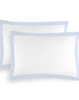 Michael Aram King Pillowcase Set - Sky and White