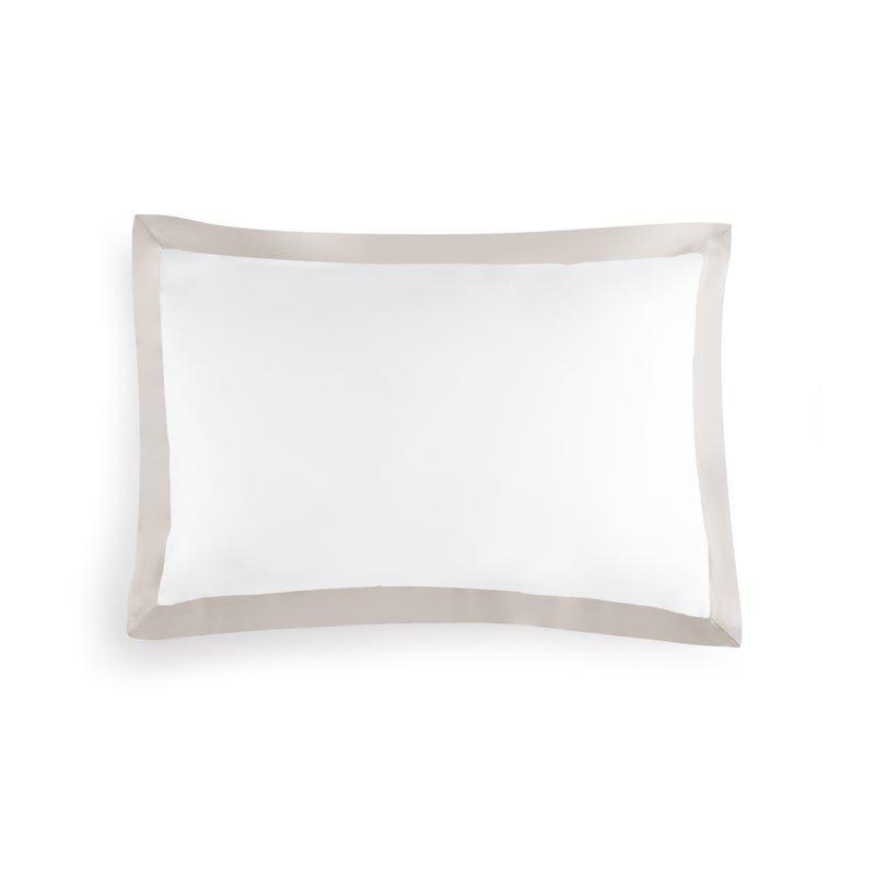 Michael Aram King Pillowcase Set - Stone and White