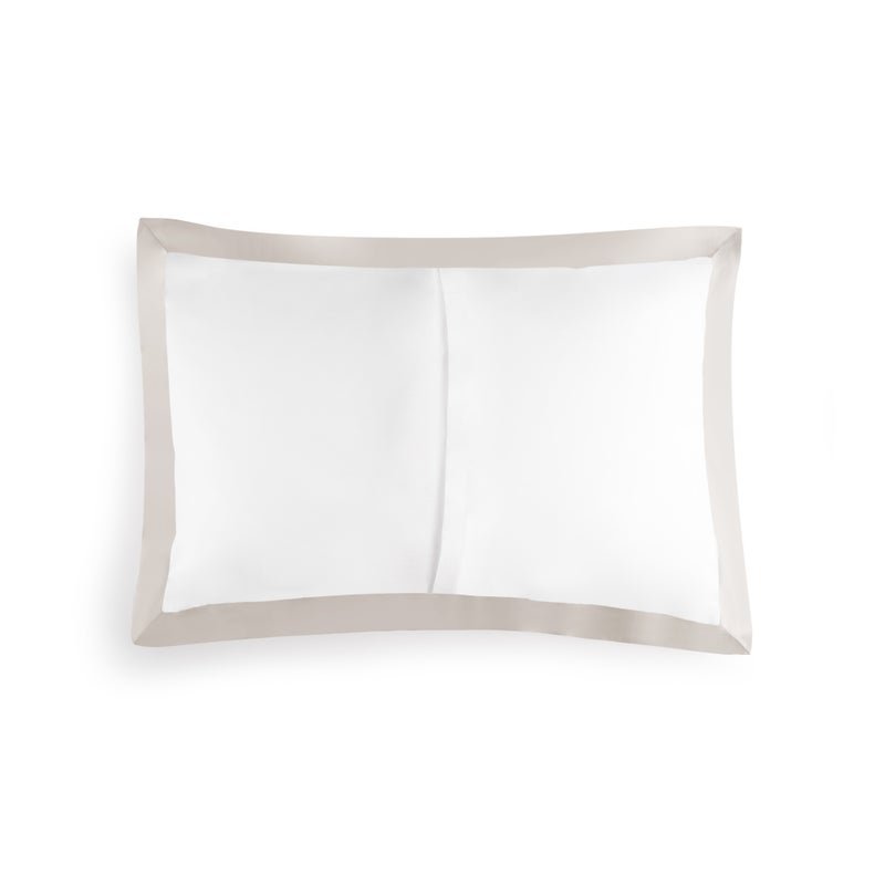 Michael Aram King Pillowcase Set - Stone and White