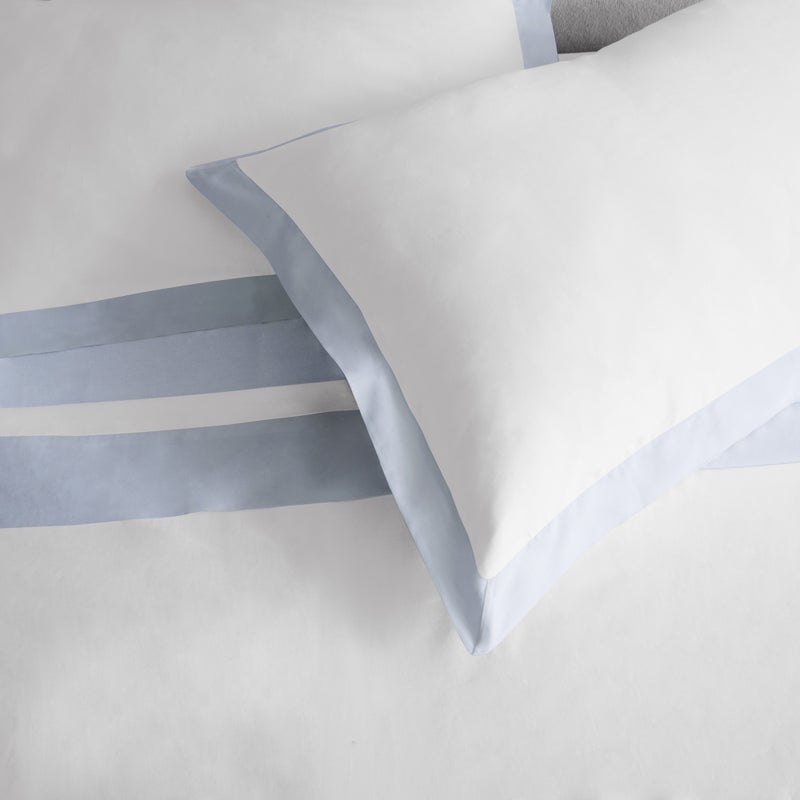 Michael Aram King Sheet Set - Sky and White