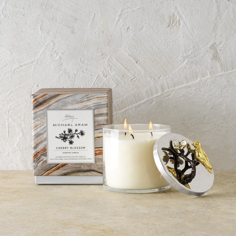 Michael Aram Lovebirds Candle