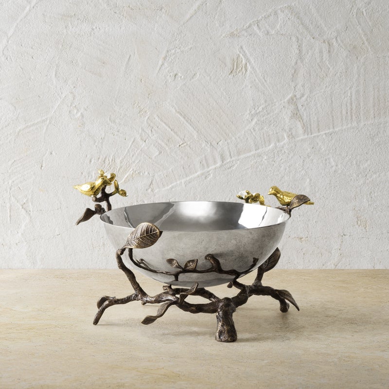 Michael Aram Lovebirds Medium Bowl