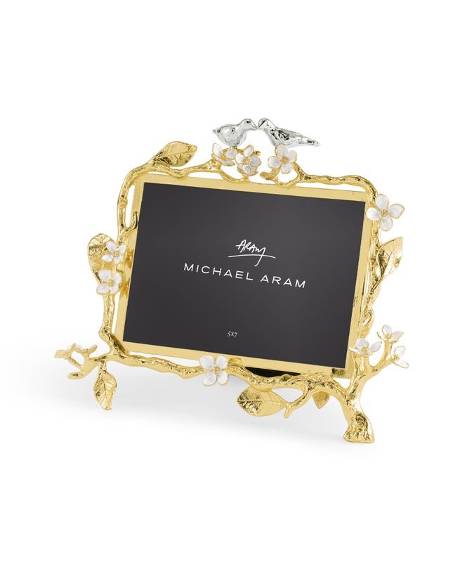 Michael Aram Lovebirds Silver & Gold 5 x 7 Frame