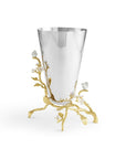 Michael Aram Lovebirds Silver & Gold Medium Vase