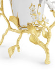 Michael Aram Lovebirds Silver & Gold Small Vase