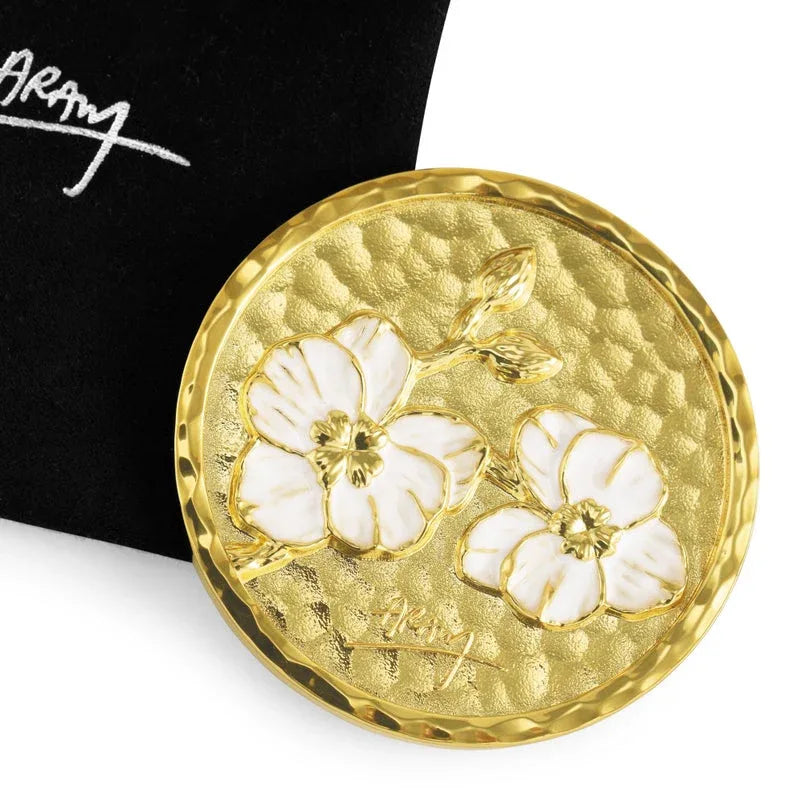 Michael Aram Orchid Compact Mirror