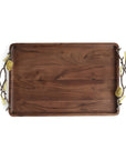 Michael Aram Pine Cone Medium Wood Tray