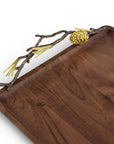 Michael Aram Pine Cone Medium Wood Tray