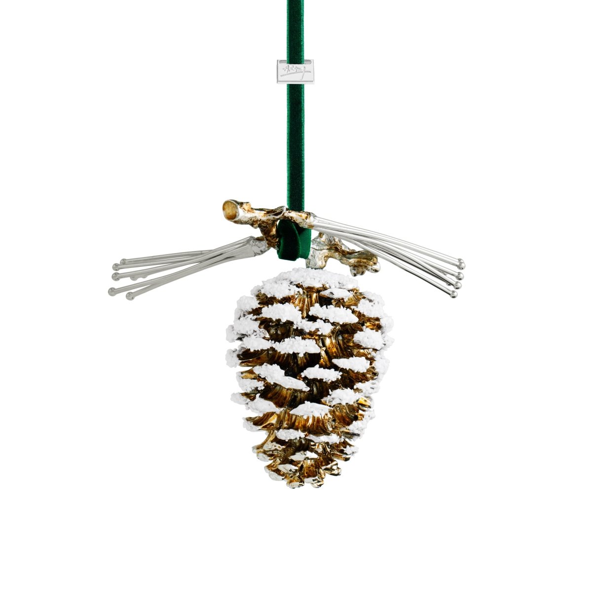 Michael Aram Pine Cone Snowy Ornament