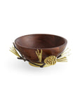 Michael Aram Pine Cone Wood Small Bowl