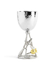 Michael Aram Pomegranate Silver & Gold Kiddish Cup