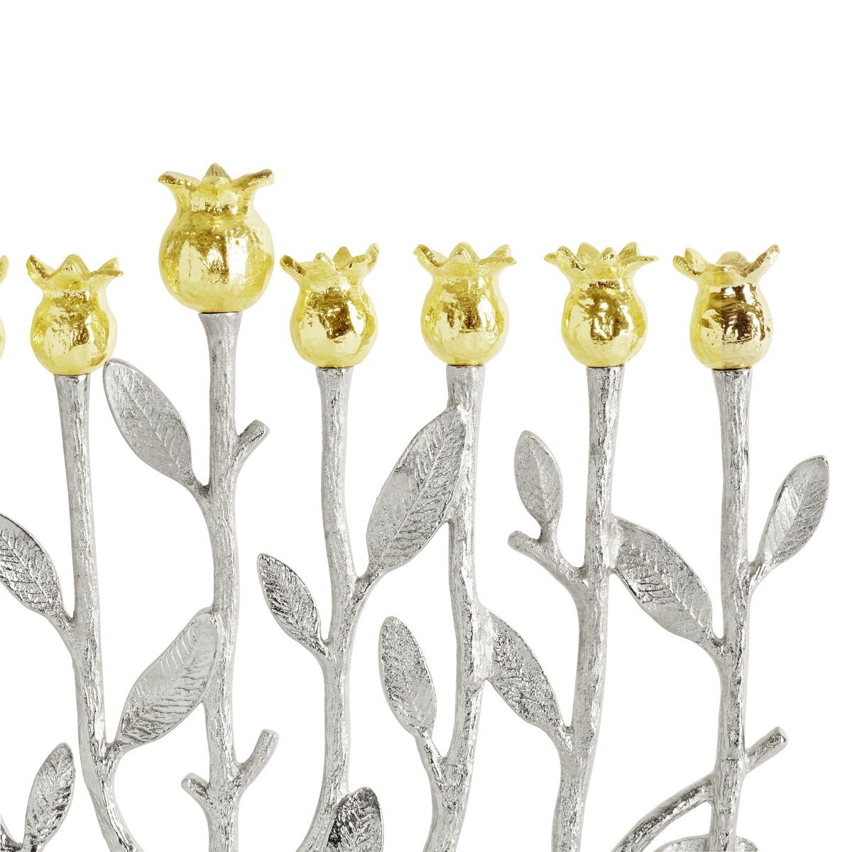 Michael Aram Pomegranate Silver & Gold Menorah