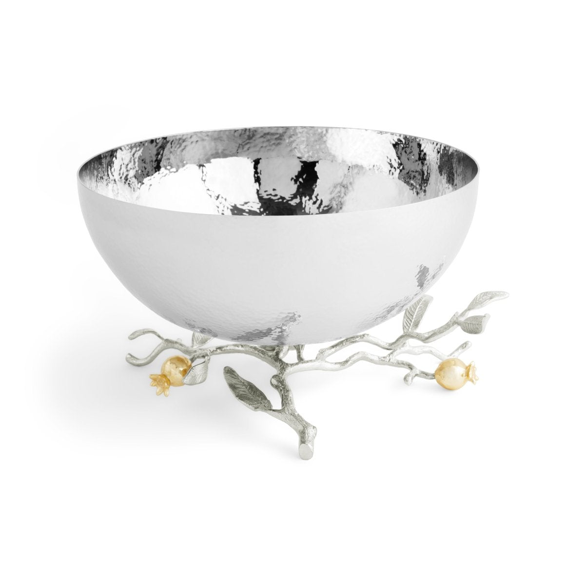 Michael Aram Pomegranate Silver &amp; Gold Serving Bowl