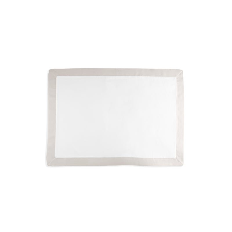 Michael Aram Queen Pillowcase Set - Stone and White