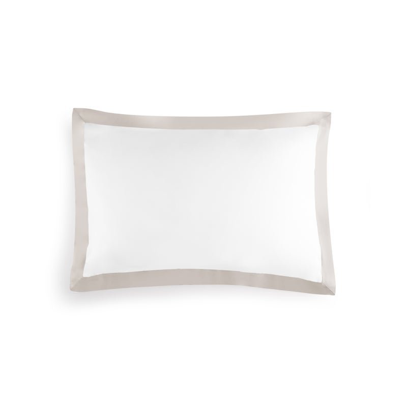 Michael Aram Queen Pillowcase Set - Stone and White