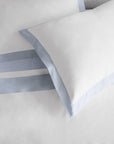 Michael Aram Queen Sheet Set - Sky and White