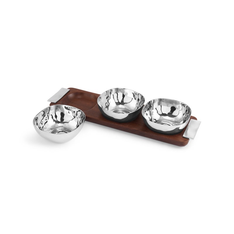 Michael Aram Reflective Triple Bowl