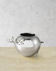Michael Aram Silver Orchid Rose Bowl