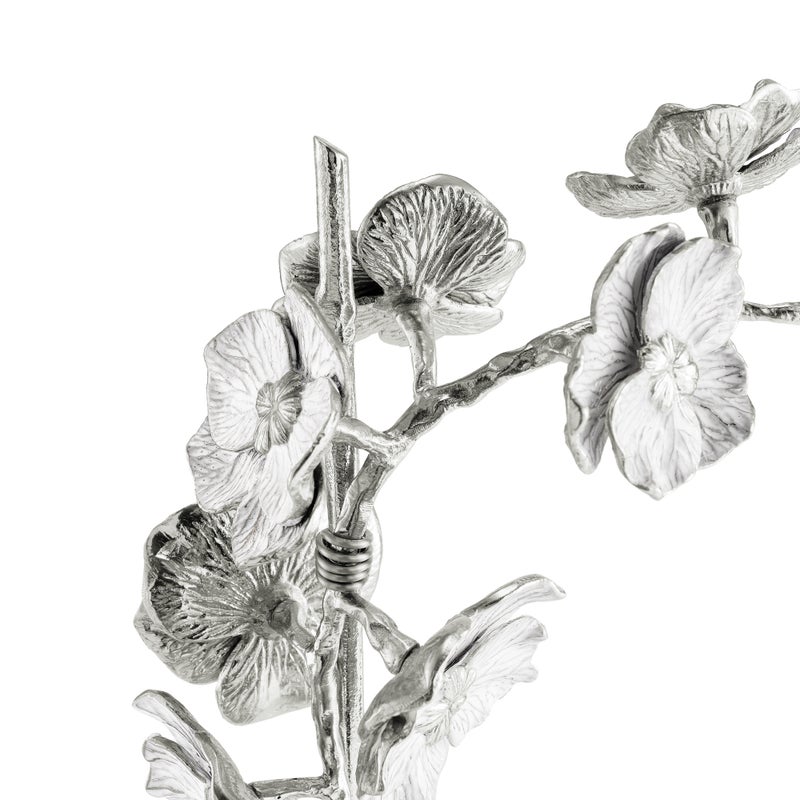 Michael Aram Silver Orchid Stem Sculpture Large