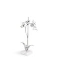 Michael Aram Silver Orchid Stem Sculpture Small
