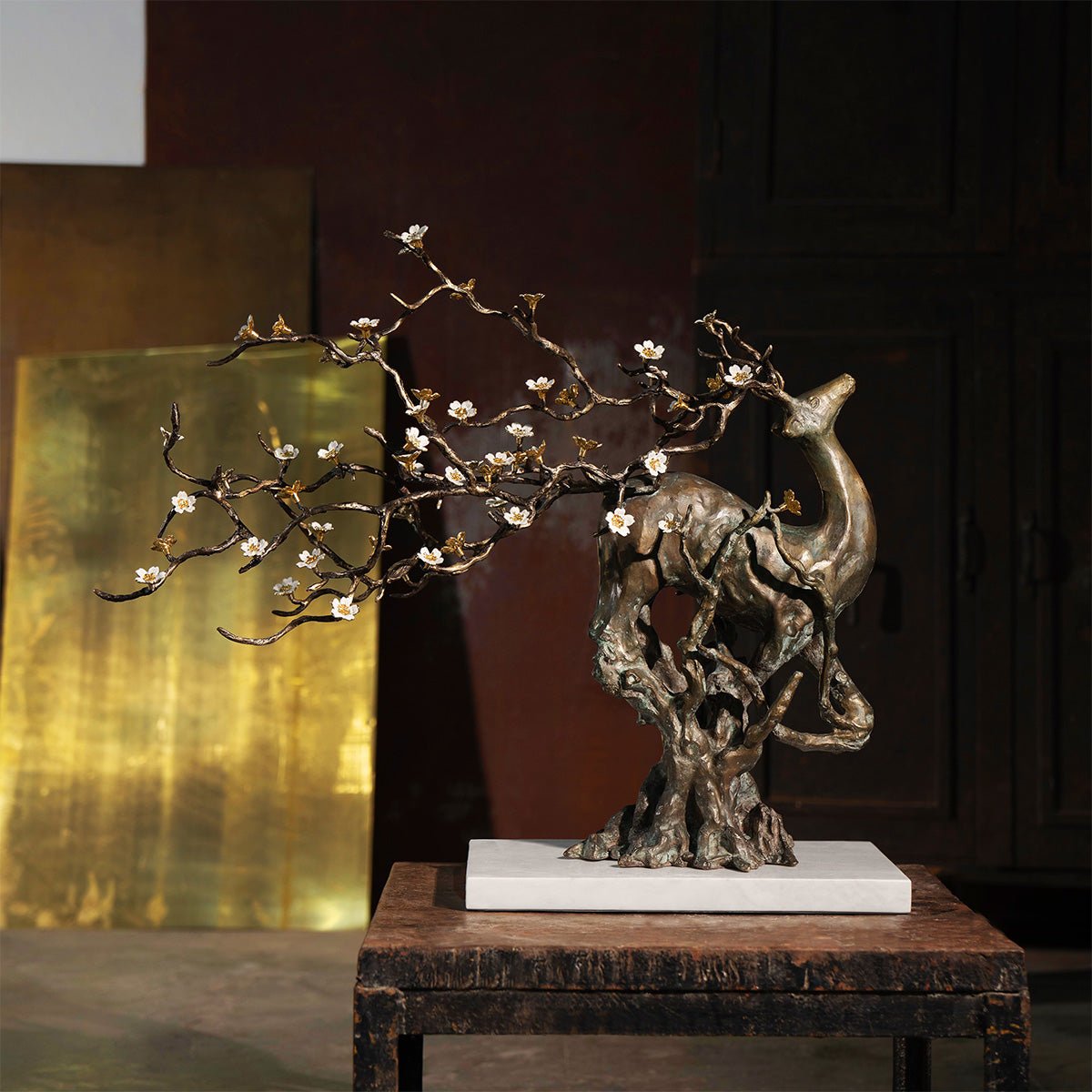 Michael Aram Stag Sculpture - Limited Edition