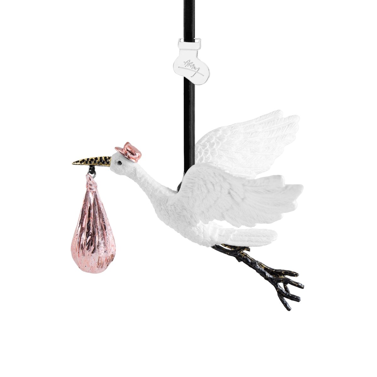 Michael Aram Stork Ornament - Discon