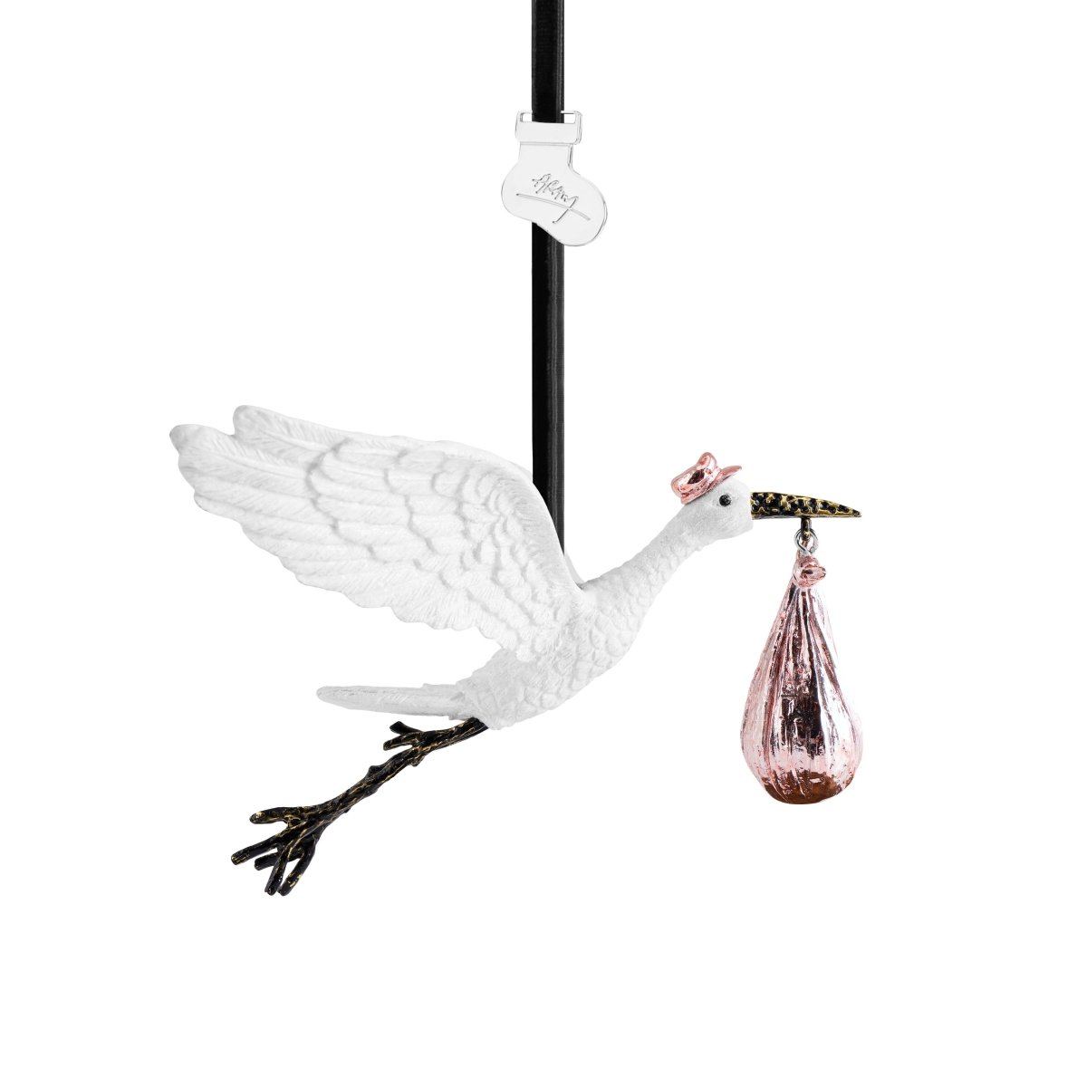 Michael Aram Stork Ornament - Discon