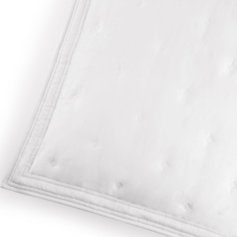 Michael Aram Tufted Quilt Euro Sham - Cloud