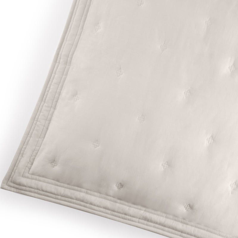 Michael Aram Tufted Quilt Euro Sham - Stone