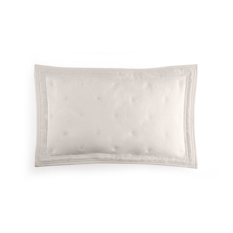 Michael Aram Tufted Quilt King Sham - Stone