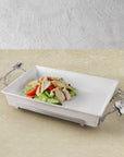 Michael Aram White Orchid Casserole Dish