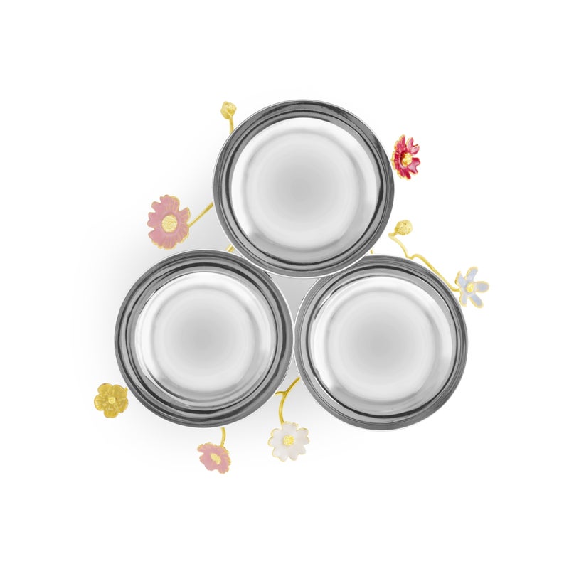 Michael Aram Wildflower Triple Dish