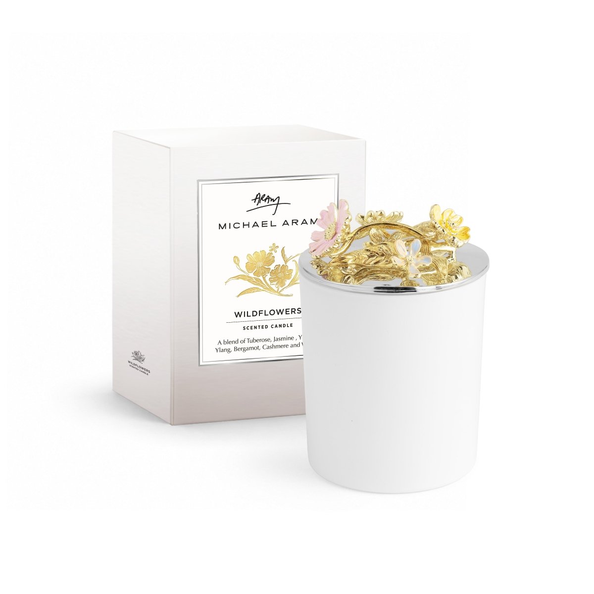 Michael Aram Wildflowers Single Wick Scented Candle