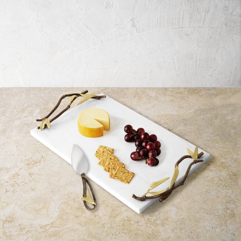 Michael Aram Zen Garden Cheese Board with Spreader